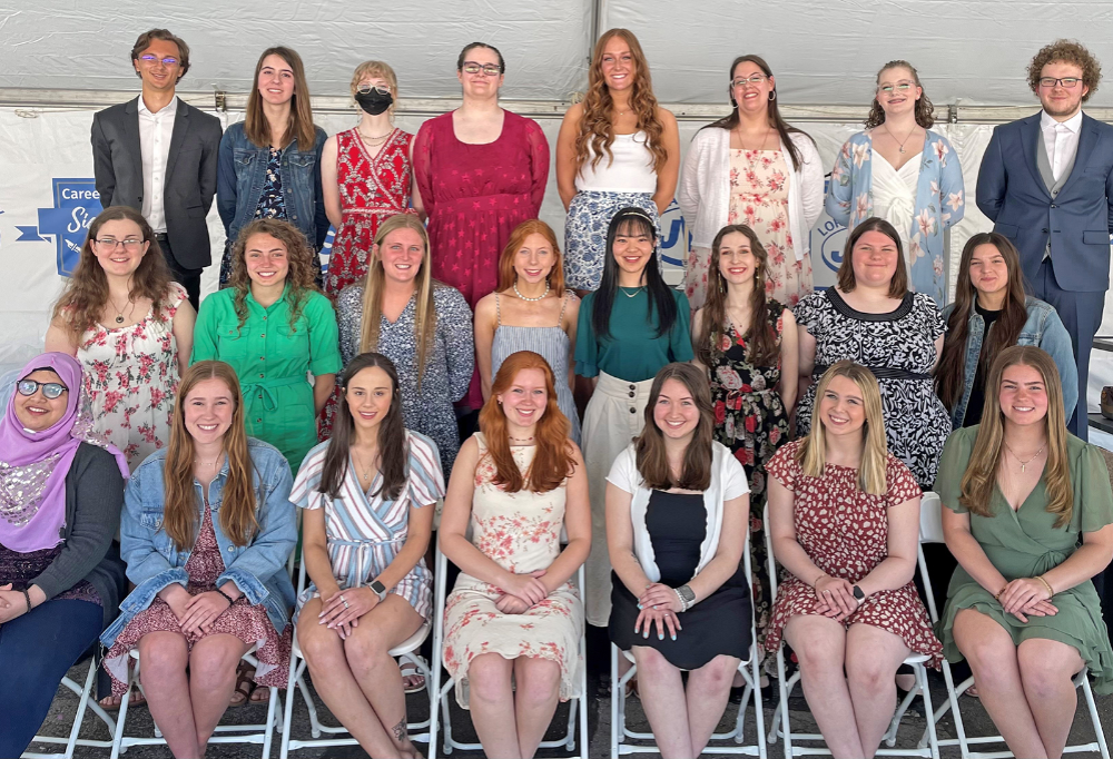 The 2022-23 Lorain County JVS National Technical Honor Society Members