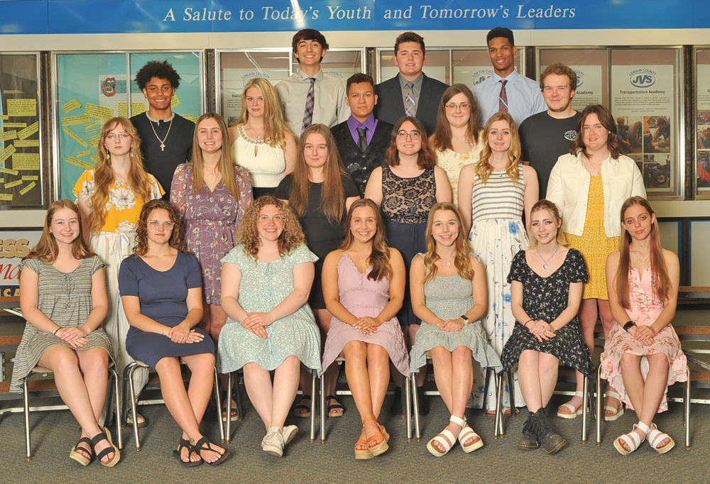 The 2021-22 Lorain County JVS National Technical Honor Society Members