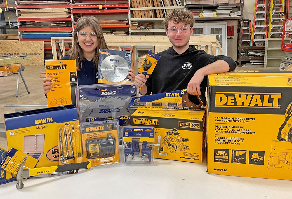 Programs Receive Tool Donation from Stanley Black & Decker