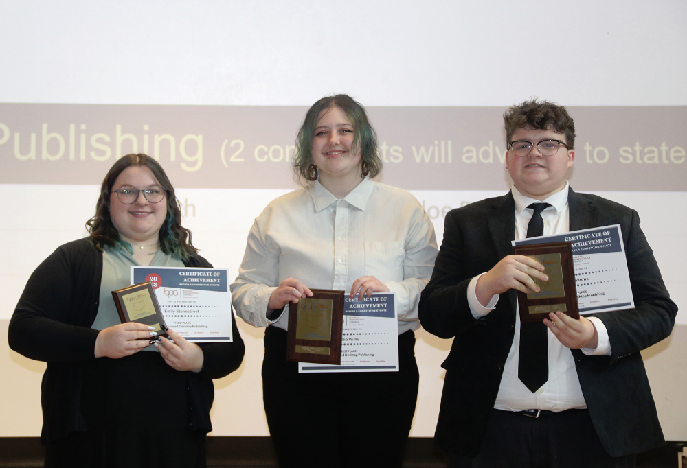 Students Compete in BPA Event and Advance to Next Level