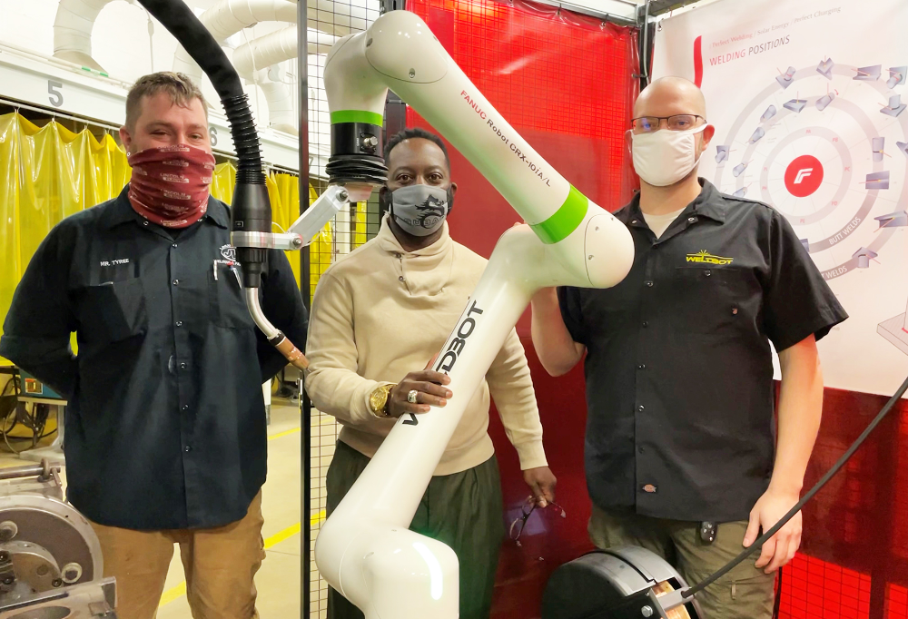 LCJVS and Weldbot Partnership Brings Advanced Technology to Welding Students  