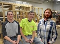 L-R: Zach Leighty, Zach Elias and Jason Quisenberry